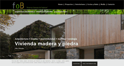 Desktop Screenshot of fob-arquitectura.com